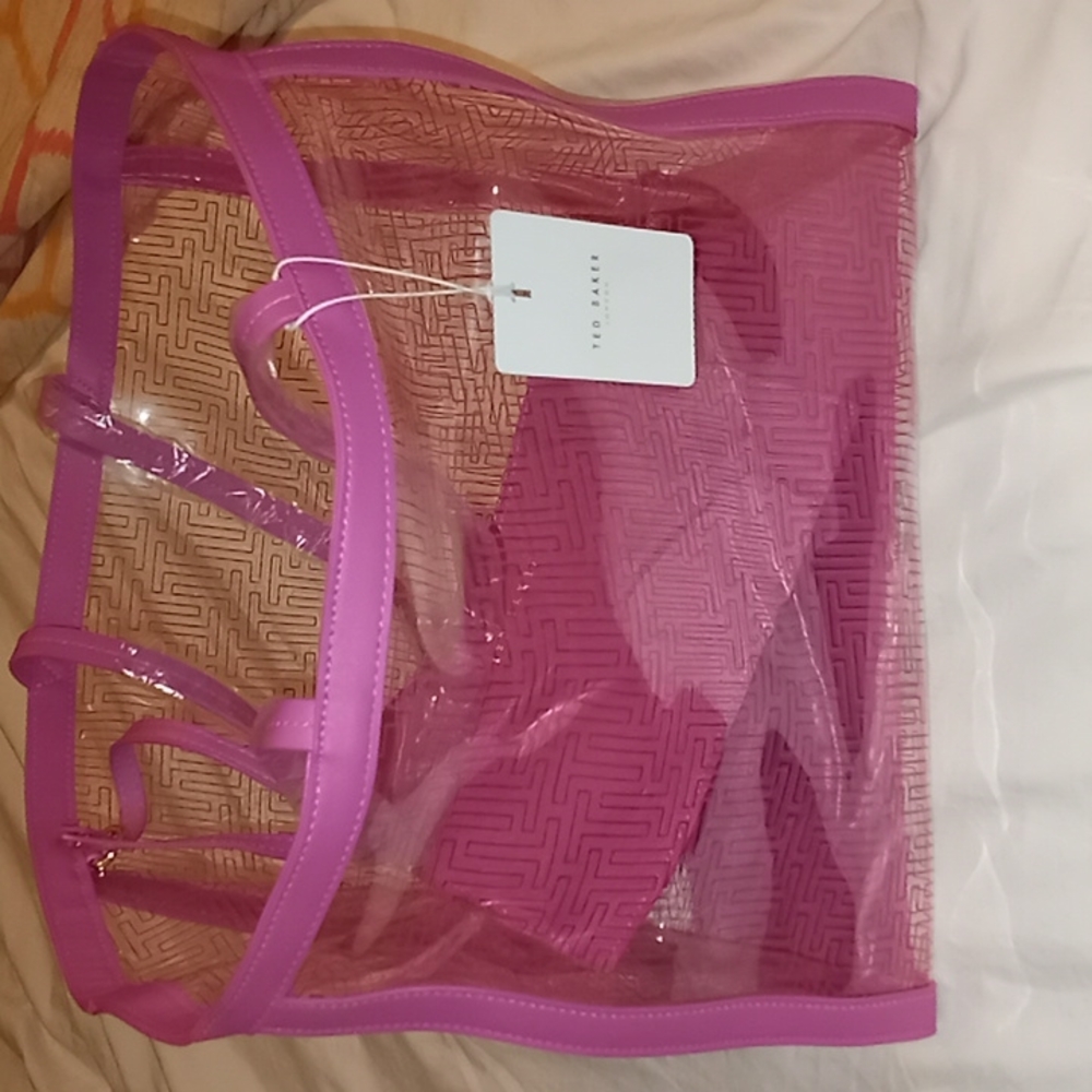NWT Ted Baker Tote with matching Clutch